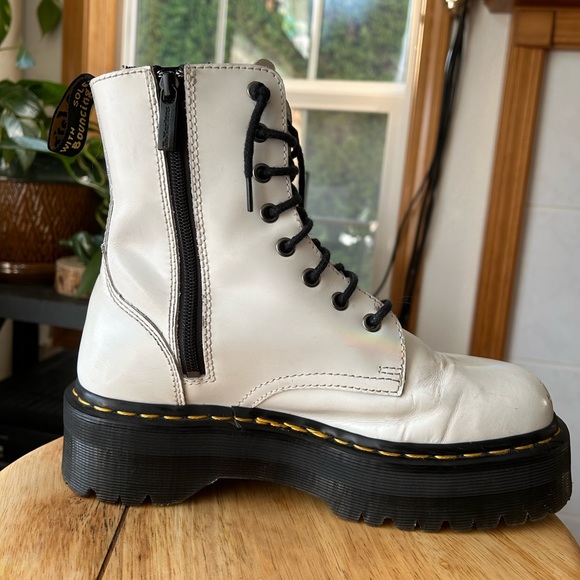 Jadon Boot Smooth Leather Platforms - Picture 5 of 11